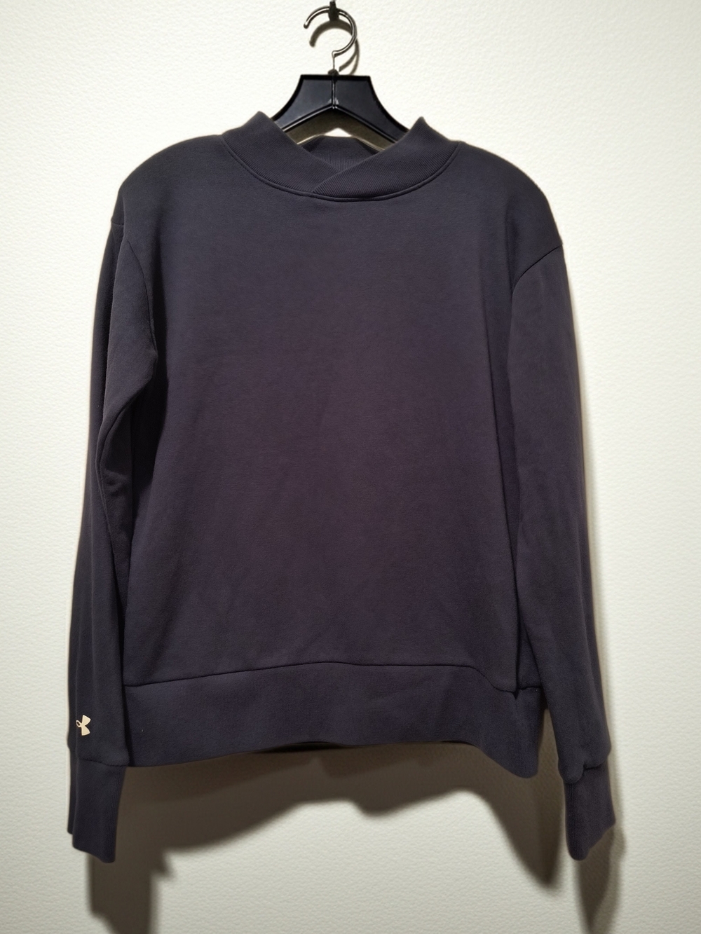 Under Armour Women's Crewneck Sweatshirt - Navy Blue - Picture 1 of 6